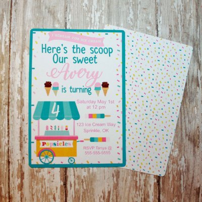 Sweet Treat Party Invite