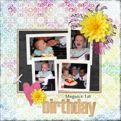 Megan's 1st Birthday Party