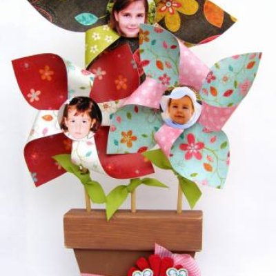 Pinwheel Flowers