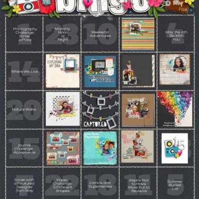 May 2018 Bingo Card