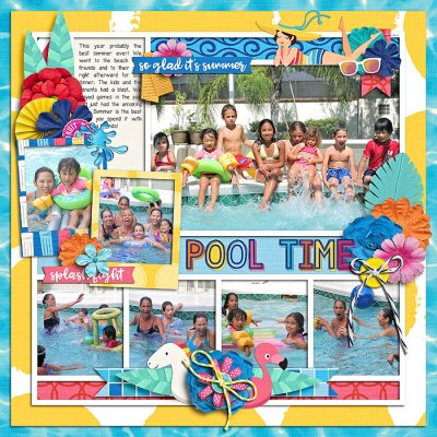 pool time