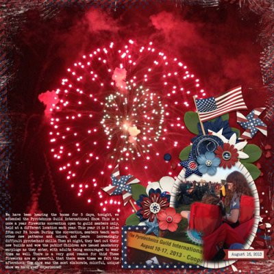 Fireworks Festival - Photo Challenge #2 July 2018 Bingo