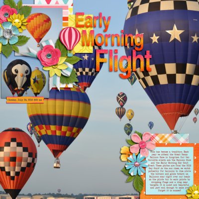 Early Morning Flight July 2018 Bingo #23