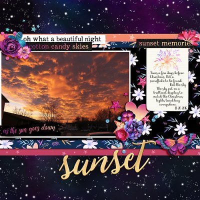 2016 December Sunset