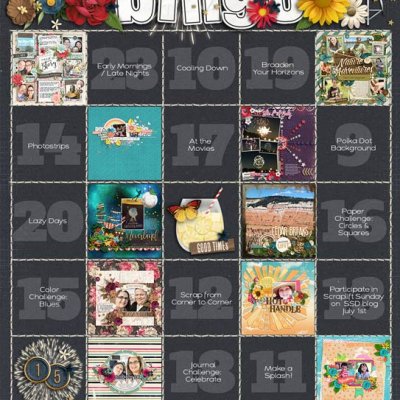 July 2018 Bingo