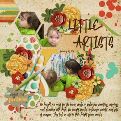 Little Artists July 2018 Bingo #6