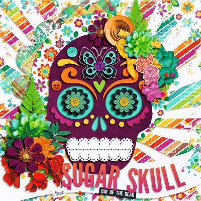 I Love Sugar Skulls