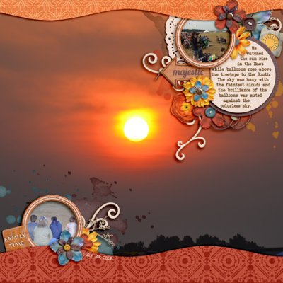 Sunrise Family Time August 2018 Bingo #11