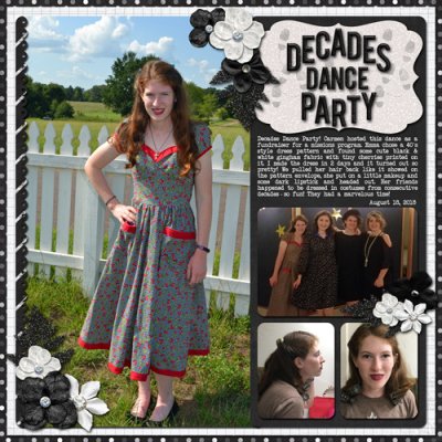 Decades Dance Party August 2018 Bingo #19