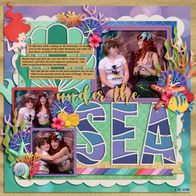 Meeting Ariel Under the Sea