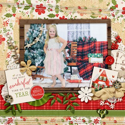 its a christmas picture