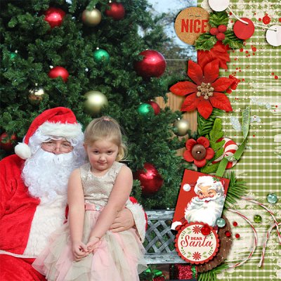 with santa