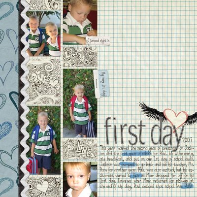 1st day of school