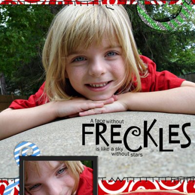 Heidi's Freckles