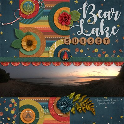 Bear Lake SunsetScrap Your Stories- Wilderness