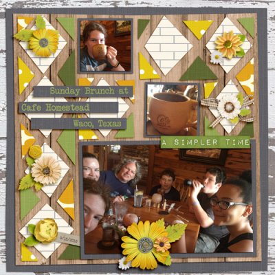 Cafe Homestead September 2018 Bingo #16