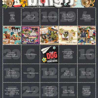 September Bingo 2018