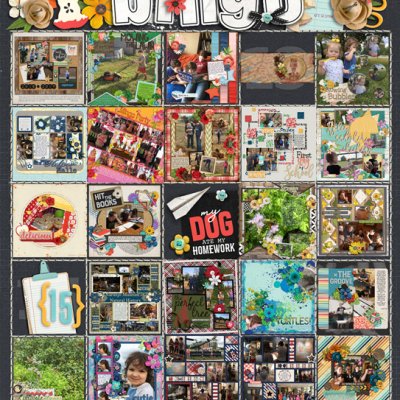 September Challenge Bingo Card