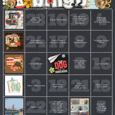 September 2018 Bingo