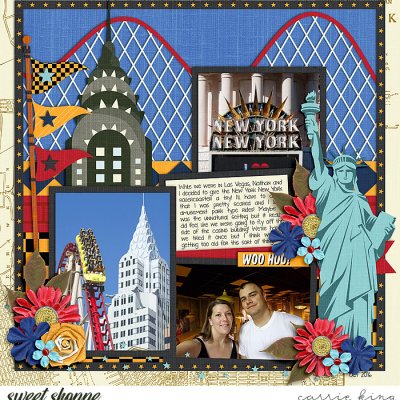 NY NY Rollercoaster