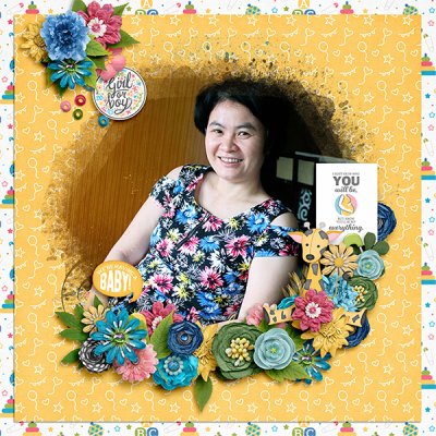 Happy mom