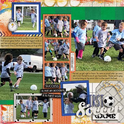 First Soccer Game
