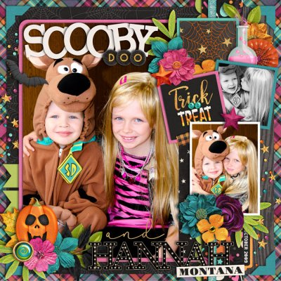 Scooby Doo and Hannah Montana