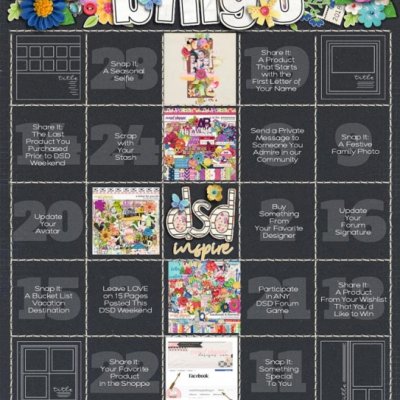 DSD Bingo Card