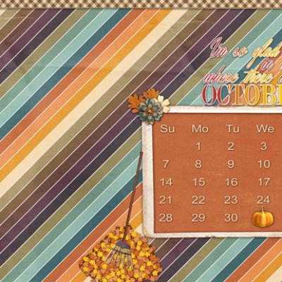 #2 - October 2018 Desktop Calendar