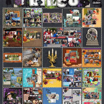 Oct 2018 Bingo Card