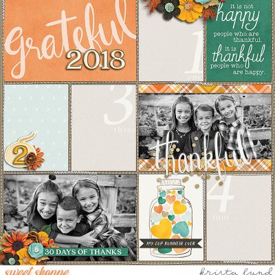 30 Days of Gratitude 2018
