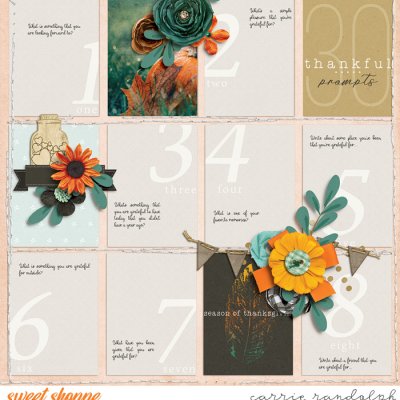 Thankful 30 Prompts
