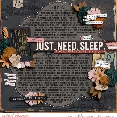 Just. Need. Sleep