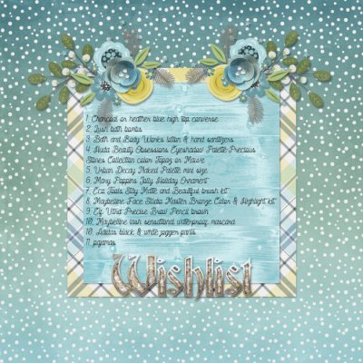 Avery's 2018 Christmas Wishlist