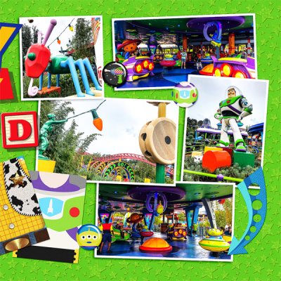Toy Story Land, right