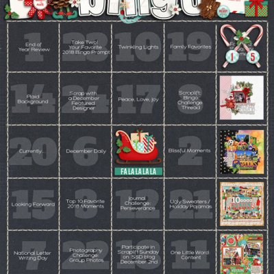 2018 December Bingo