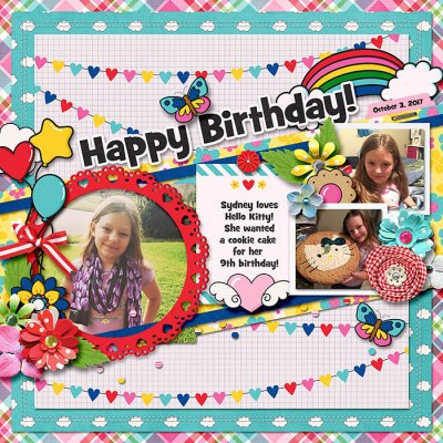 Happy Birthday! Sydney's 9!
