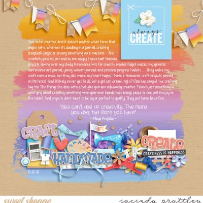 Always create