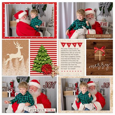 Teddy & Santa- 2018 (right)
