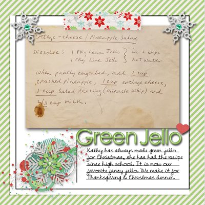 Green Jello`