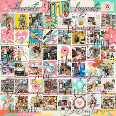 2018 Favorite Layouts