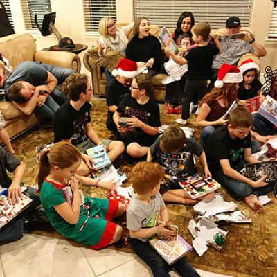 CHRISTMAS DAY 2017 - AT THE MILES'