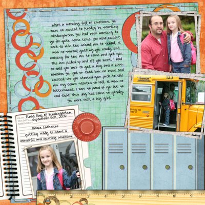 1st day of Kindergarten