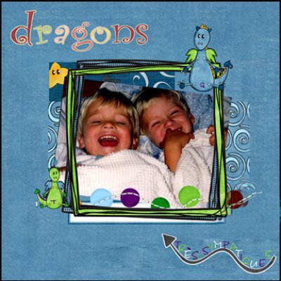 My littles dragons