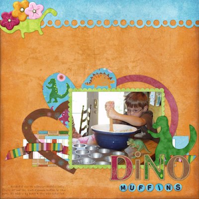 Dino muffins