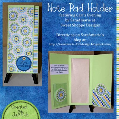 Hybrid Note Pad Holder