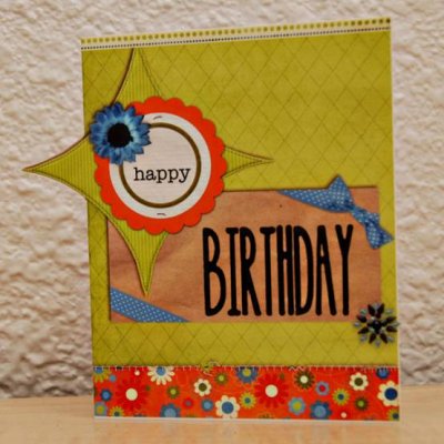 Happy Birthday Card *hybrid*