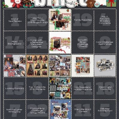 December Bingo Card