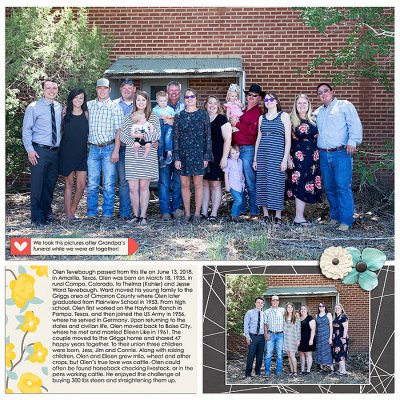 Grandpa's Funeral (left)