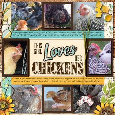 This girl loves her chickens #9